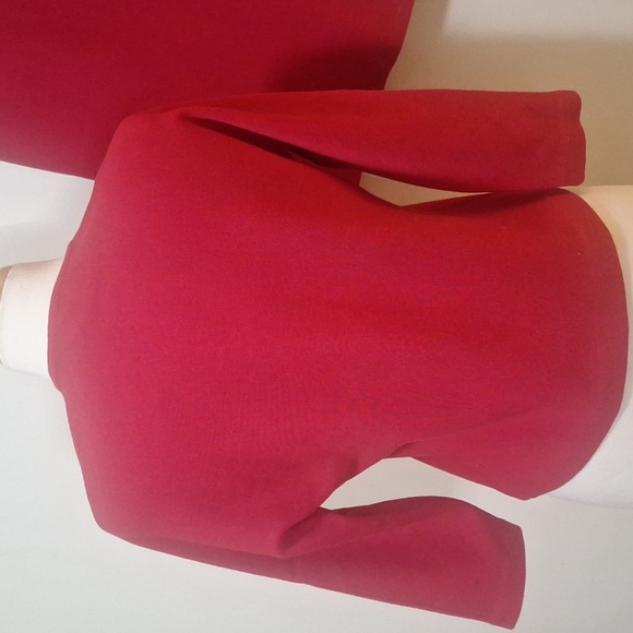 Vintage Lucia Made In Italy Wool 3 Pc. Knit Hand Embroidered Sweater/Skirt Set - Picture 7 of 17